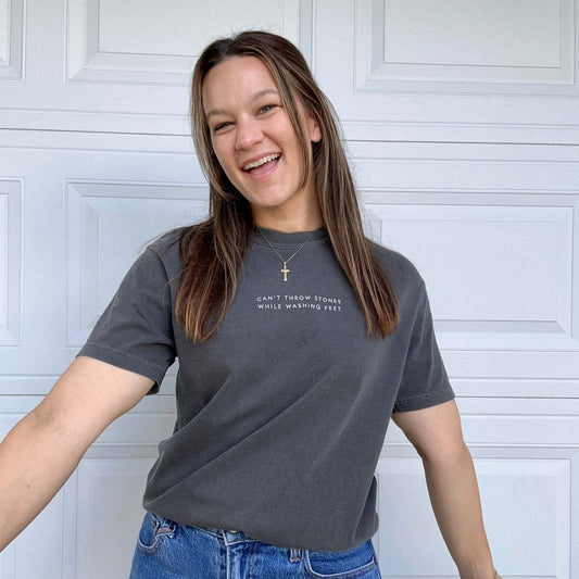 Can't throw stones full shirt