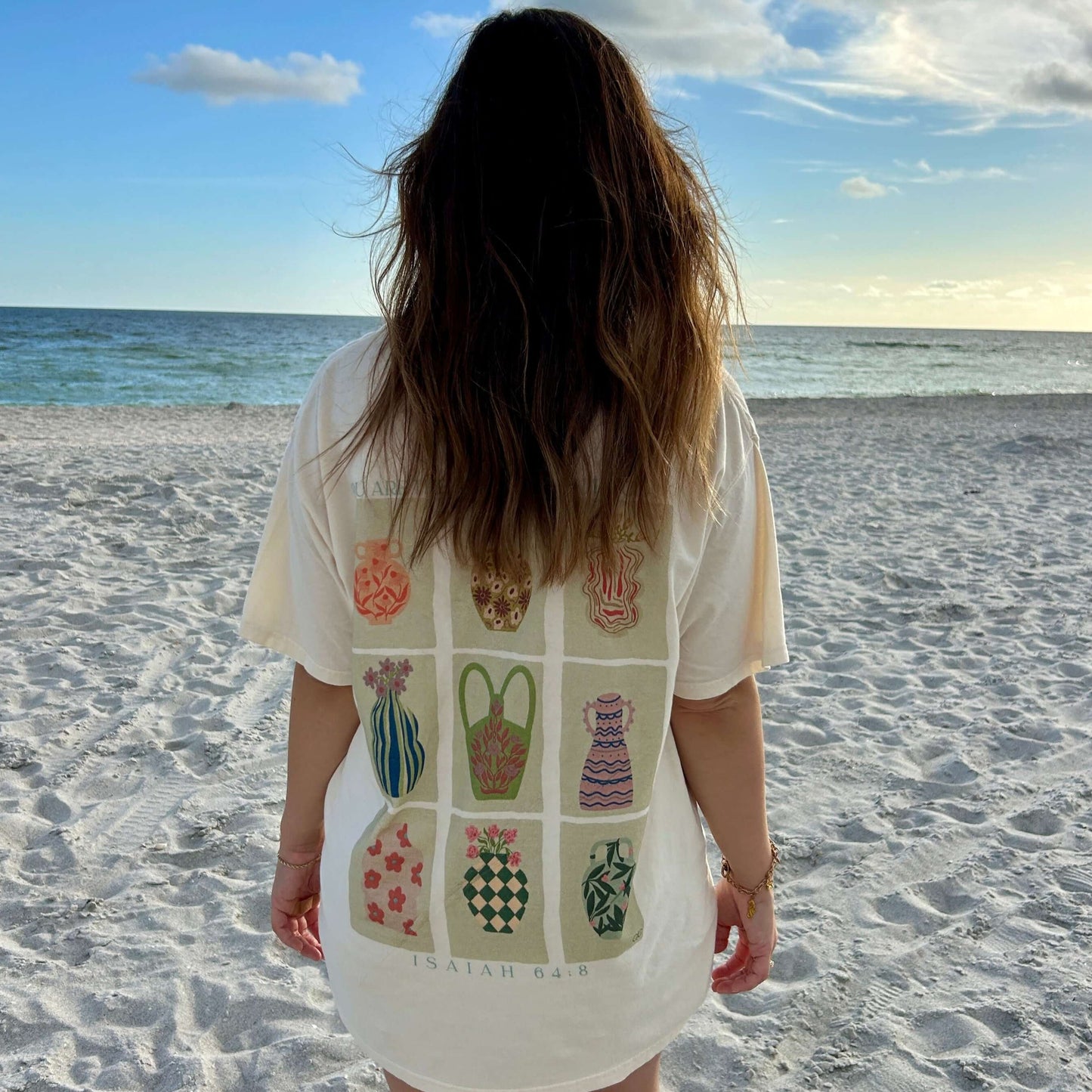 Clay and potter women’s t-shirt