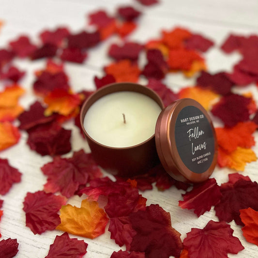 Fallen Leaves Candle