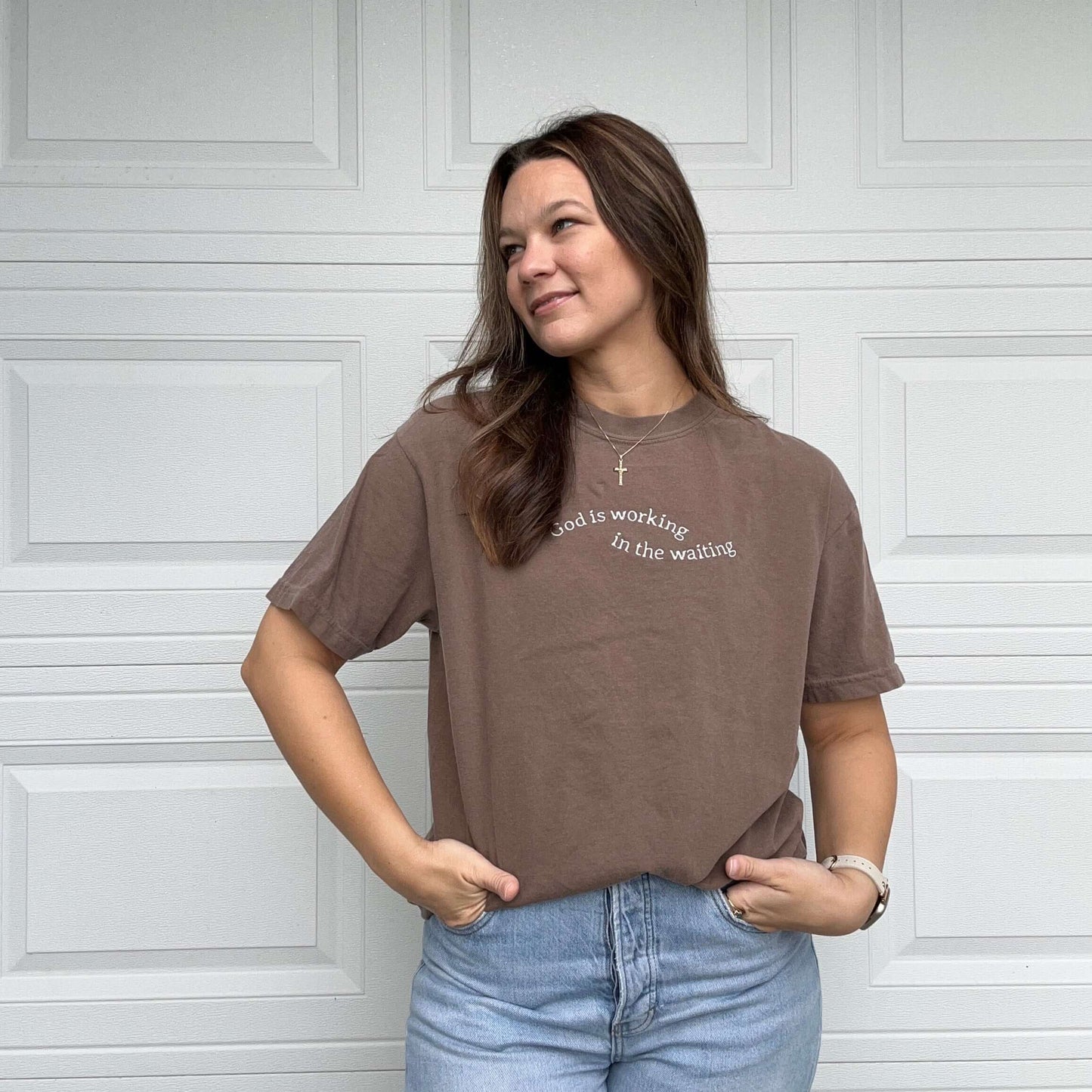 God is Working Graphic Tee