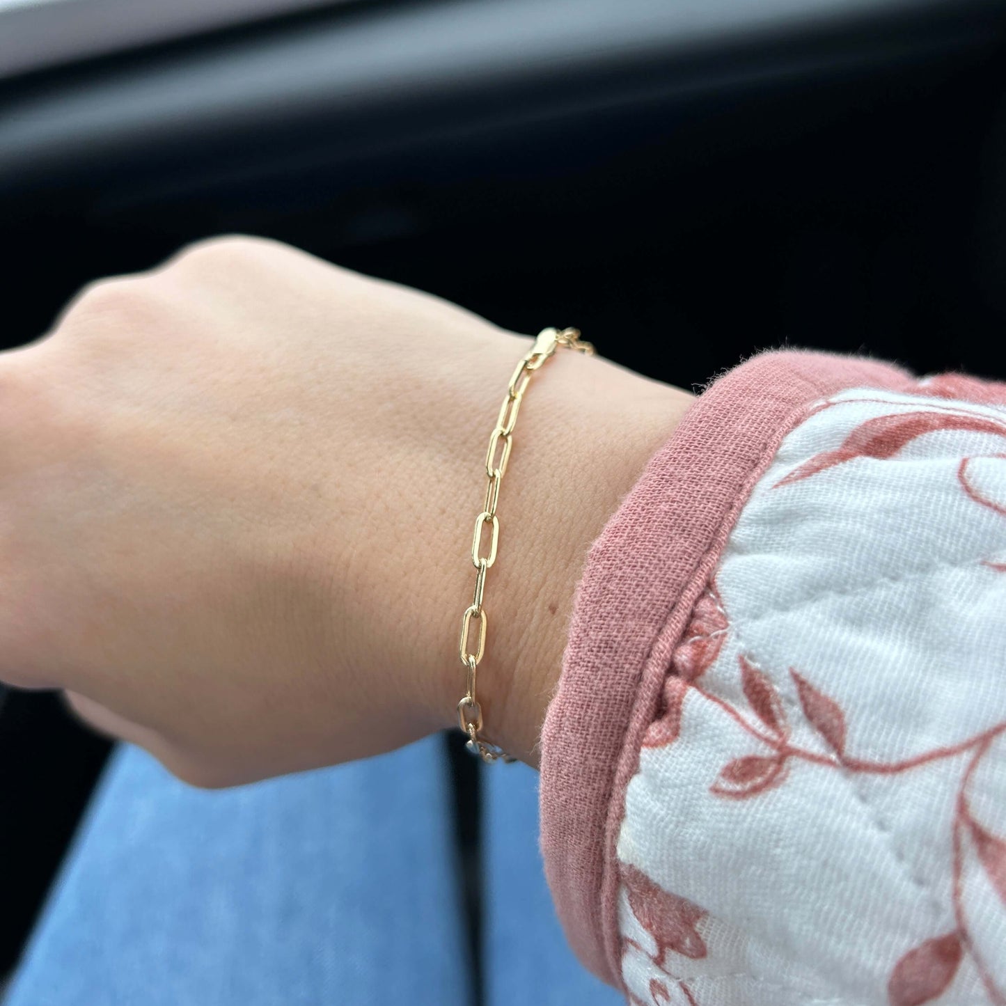 Gold Filled Chain Link Bracelet