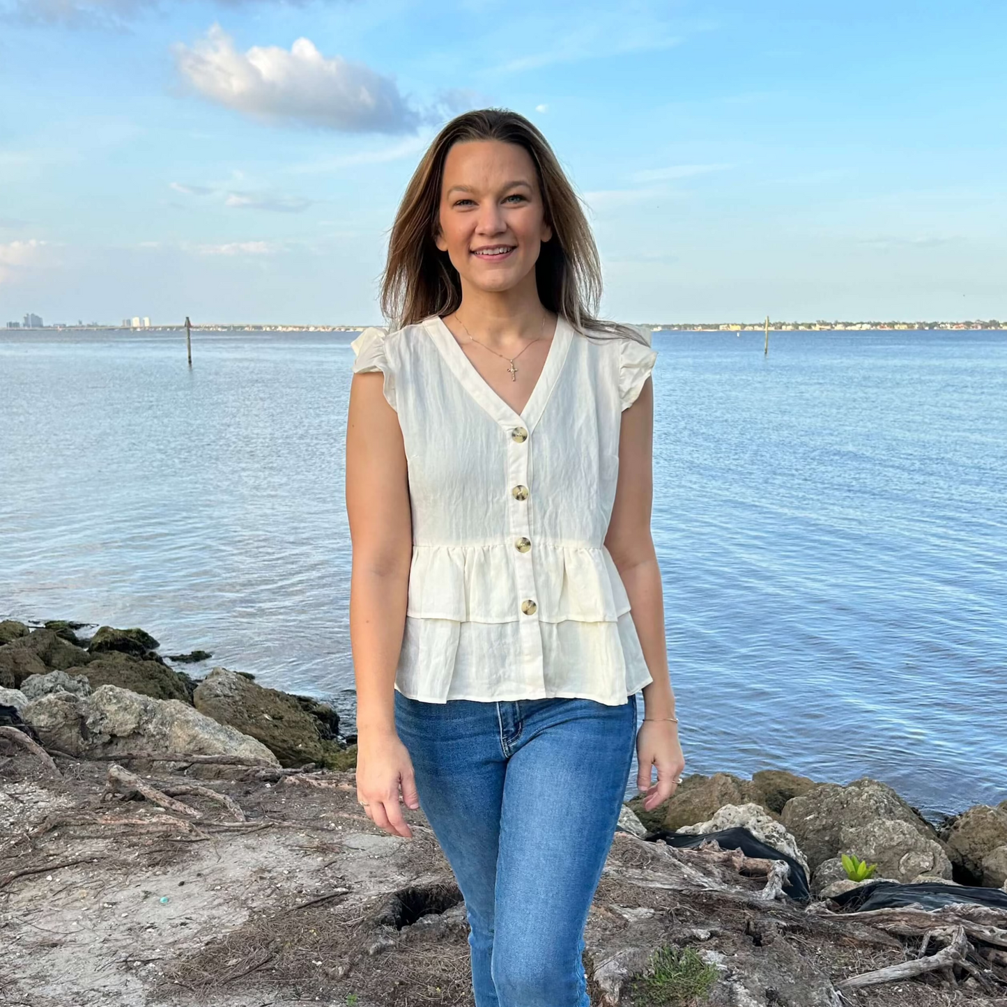 Hayden Peplum top