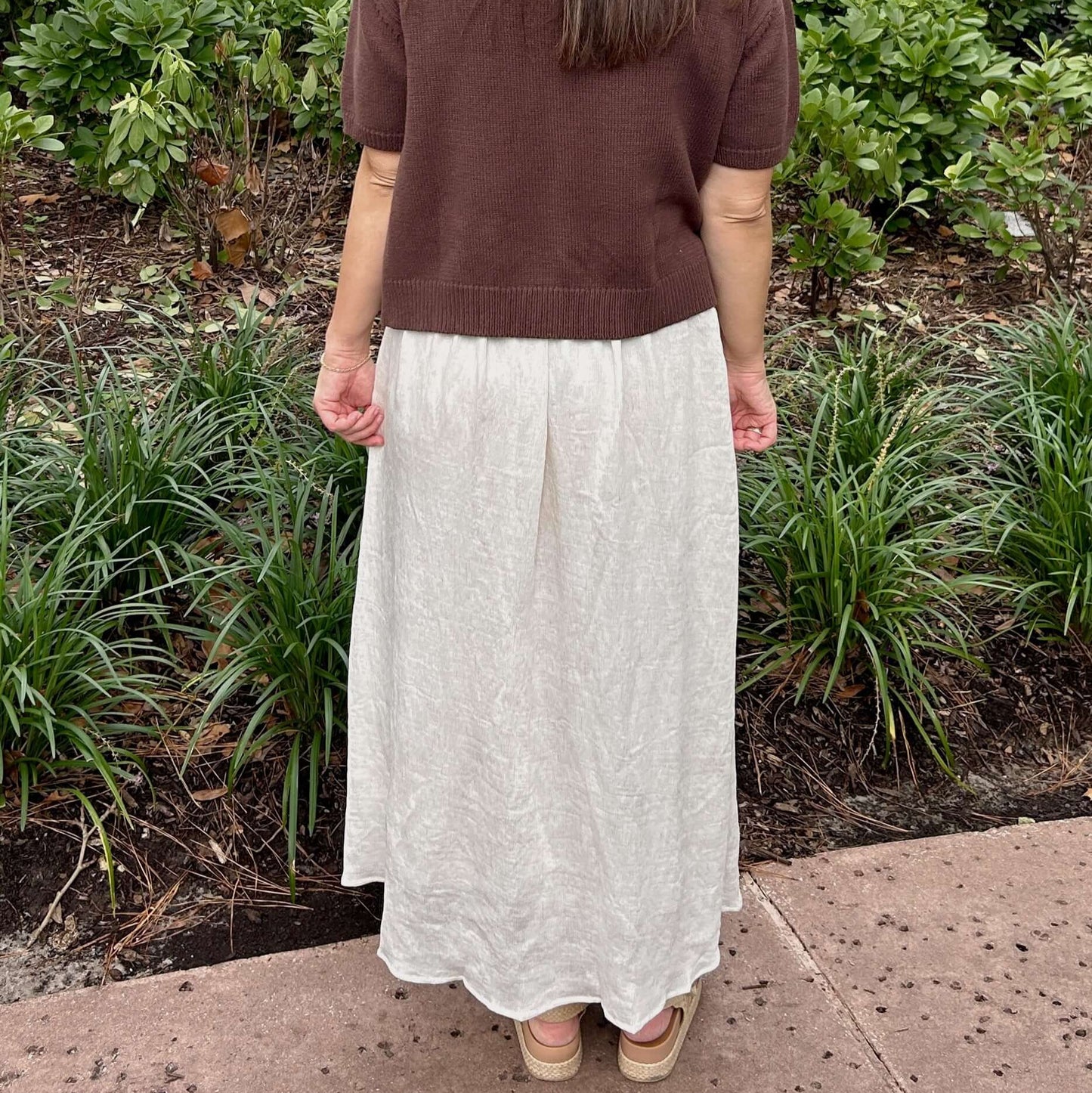 Maxi Skirt Back
