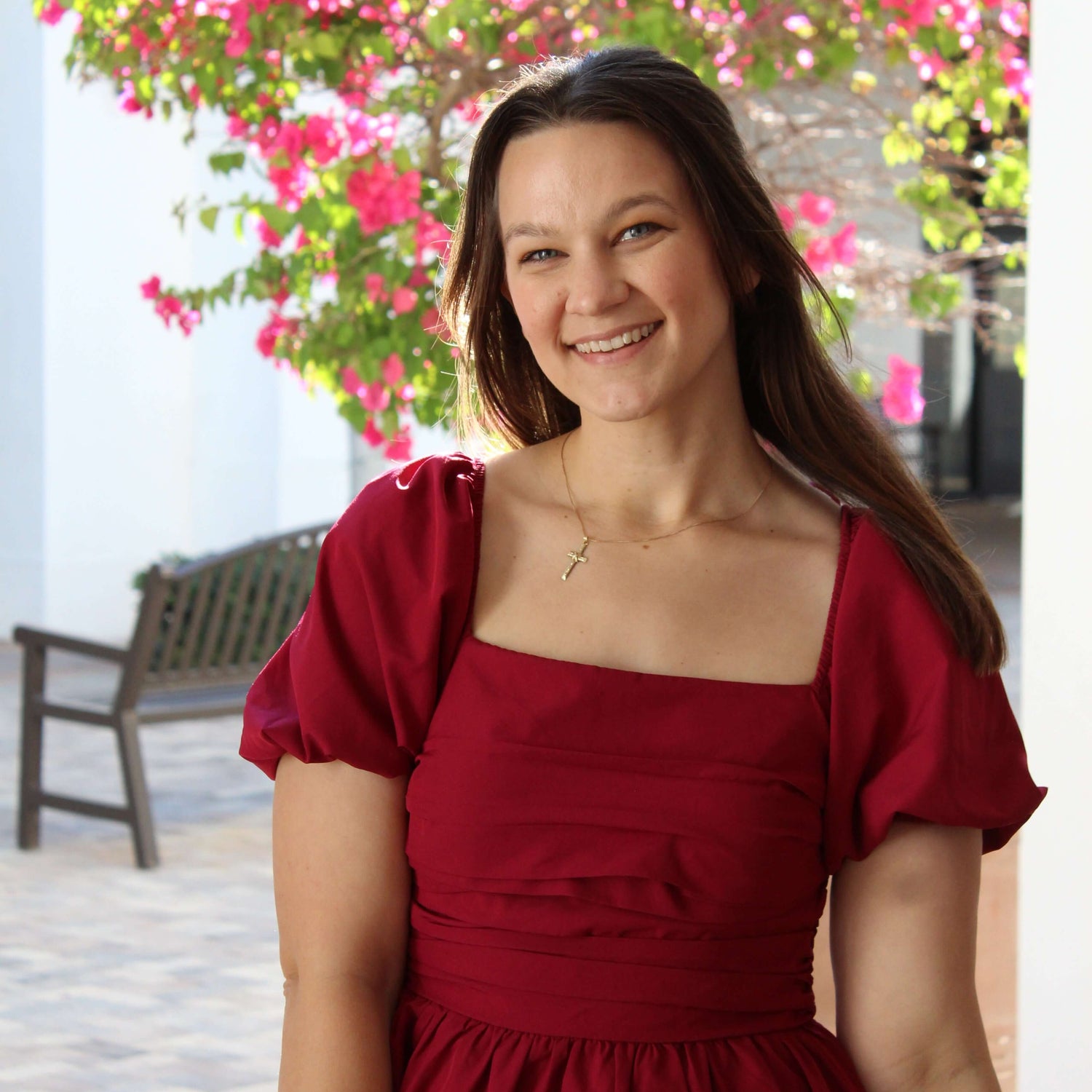 Perfect Red Midi Dress Bodice