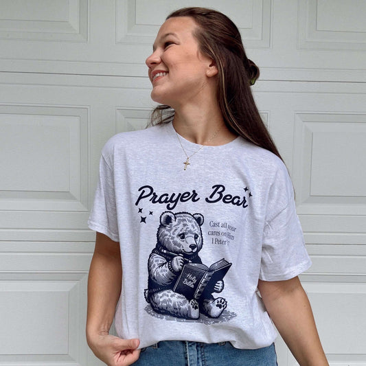 Prayer Bear Graphic Tee