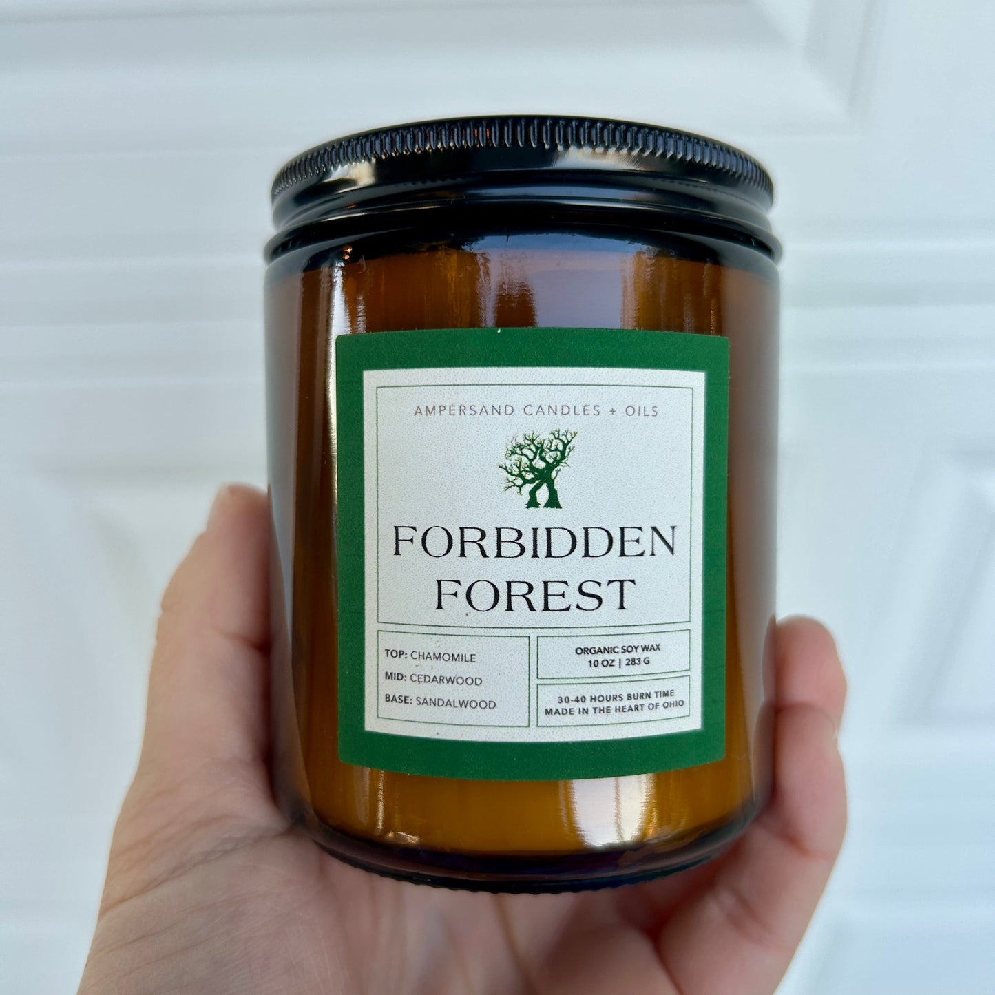forbidden Forest candle