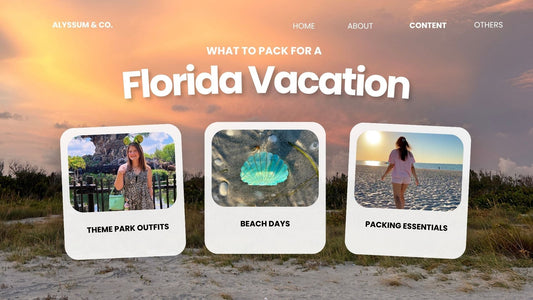 What to pack for a Florida Vacation