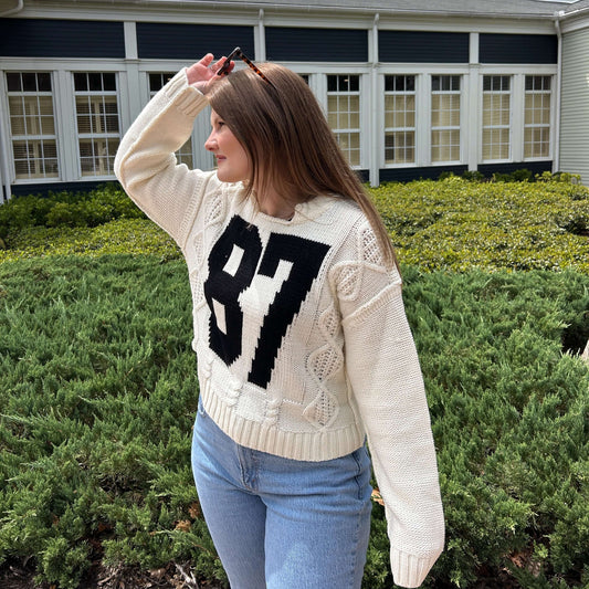 87 Cable Knit Sweater