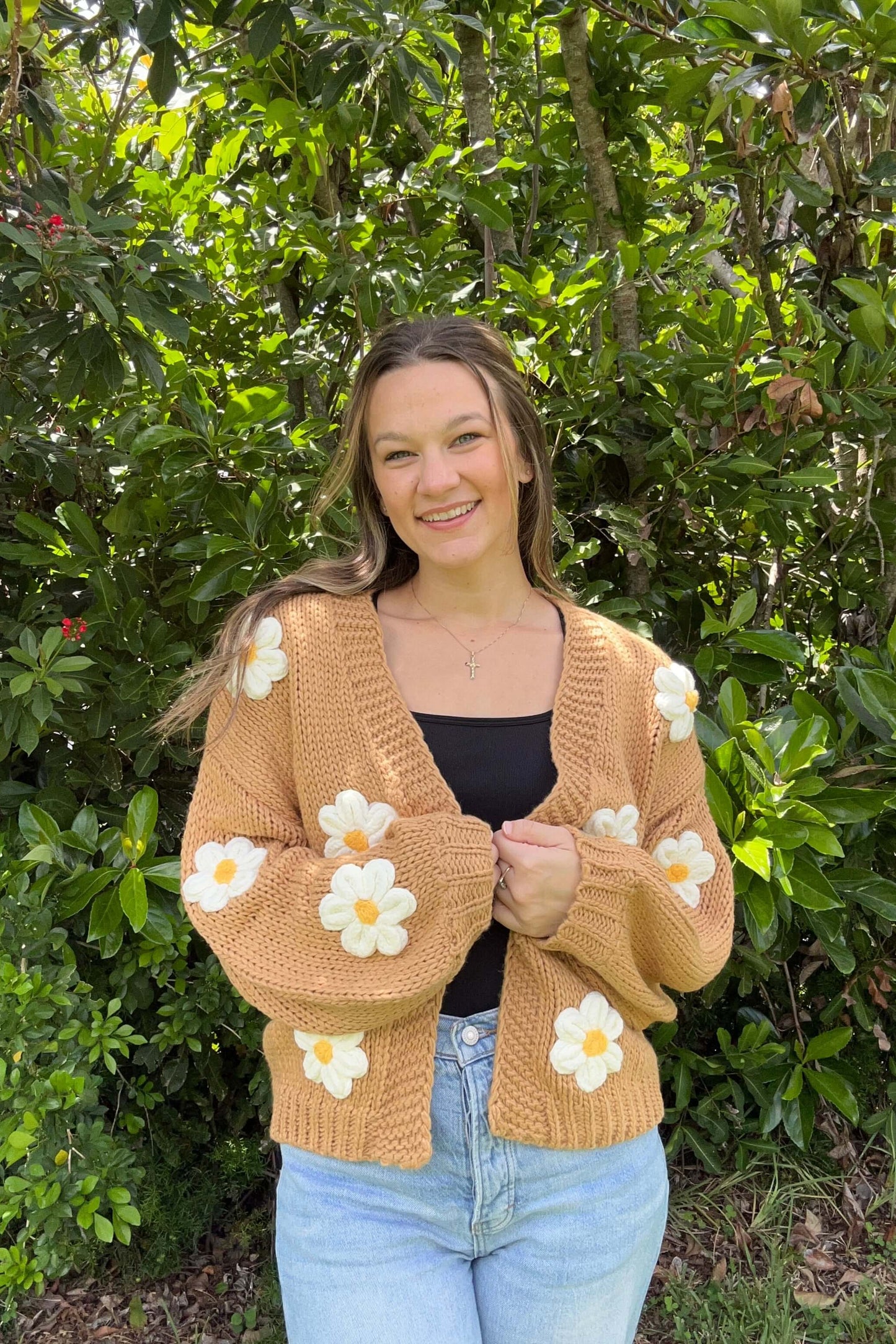 Daisy Knit Cardigan