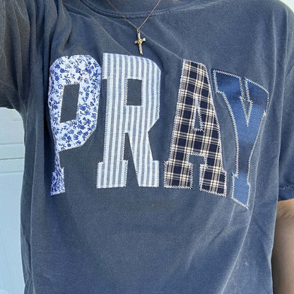Embroidered Pray Shirt