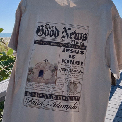 Good News Graphic Tee Back 