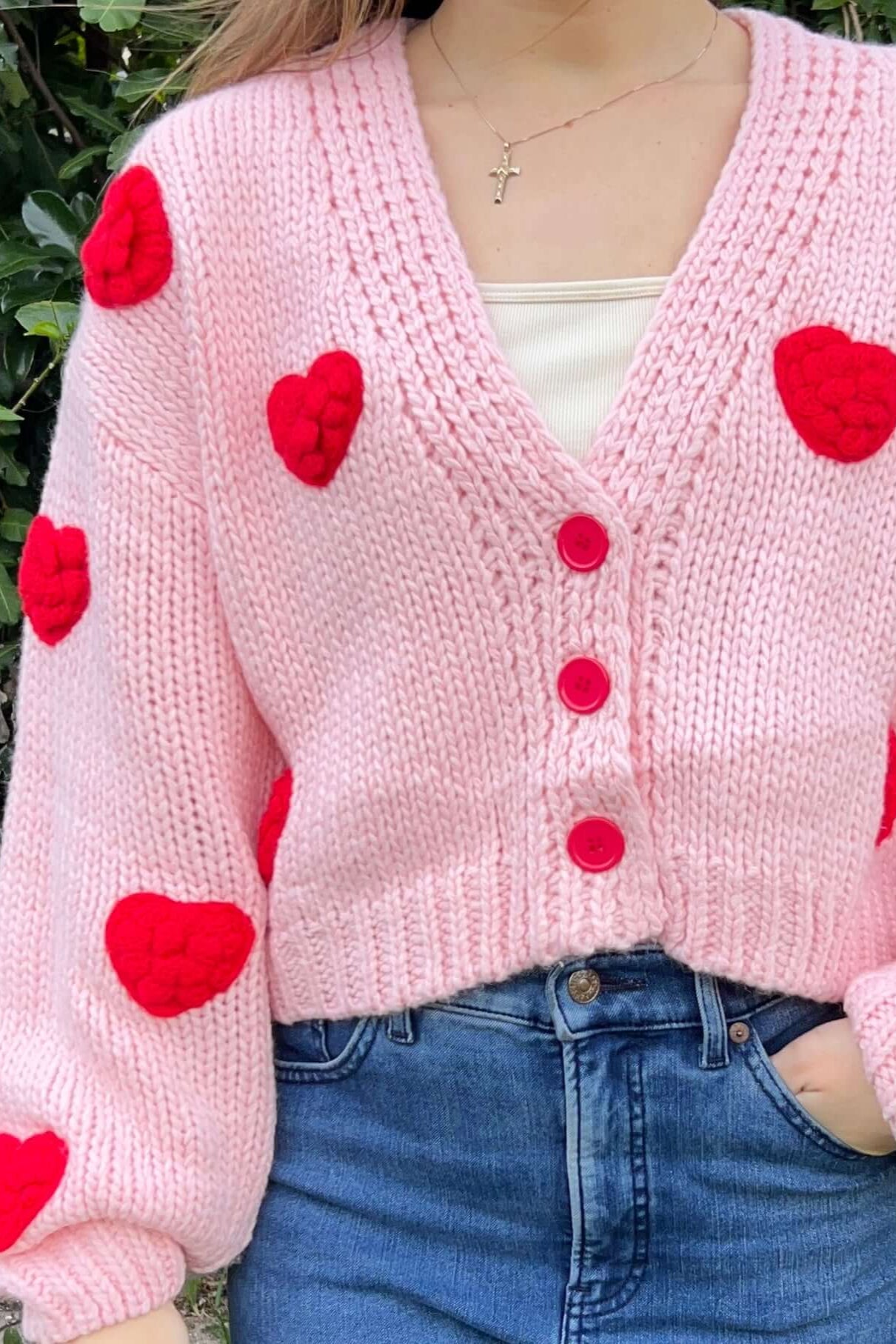 Lover Cardigan Close Up