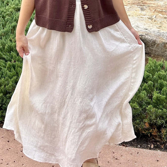 Maxi Skirt White