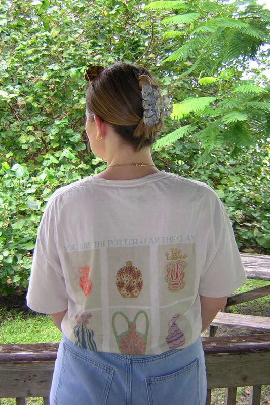 Potter + Clay Women’s T-Shirt Details