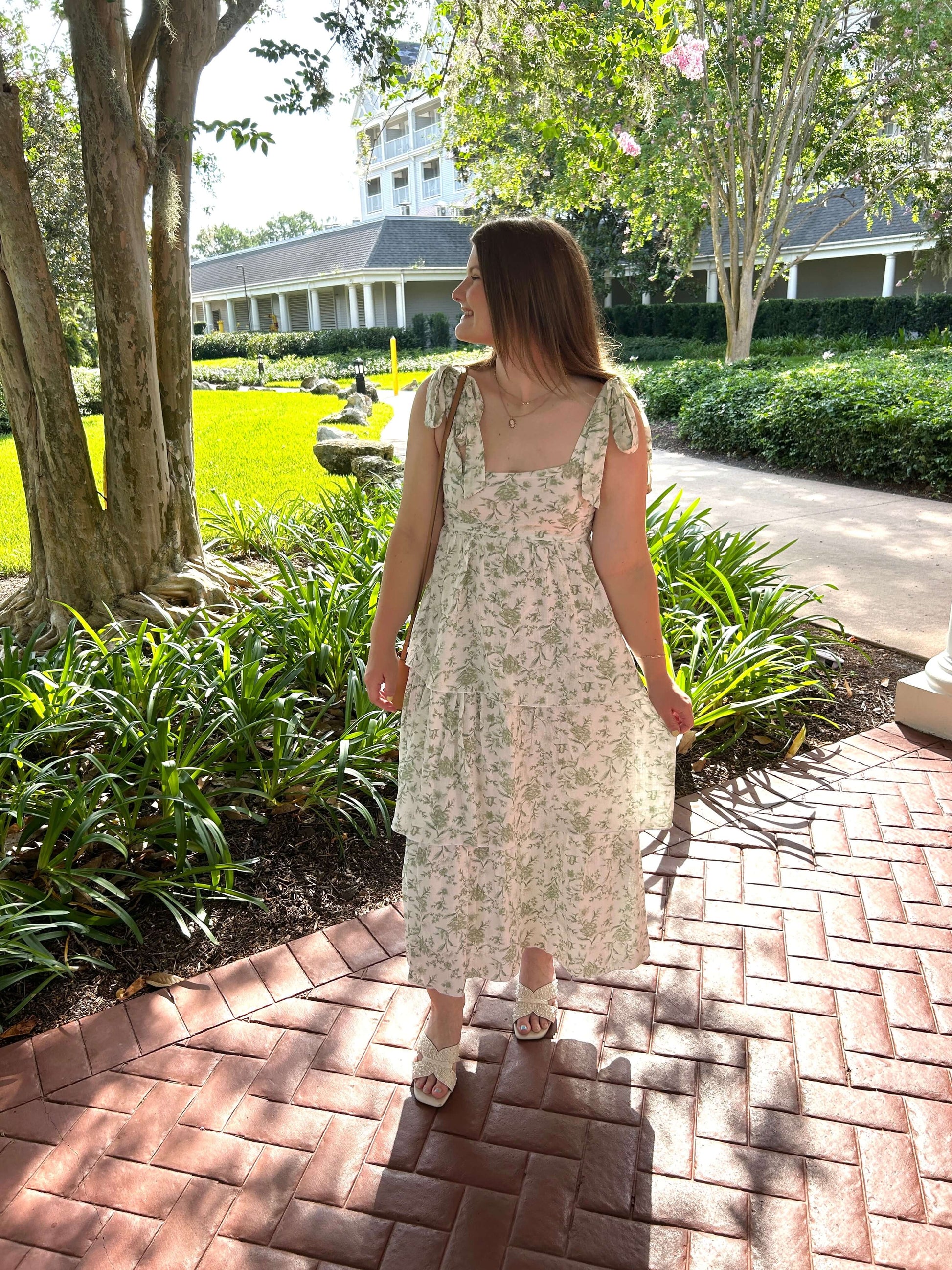 Floral Midi Dress for summer