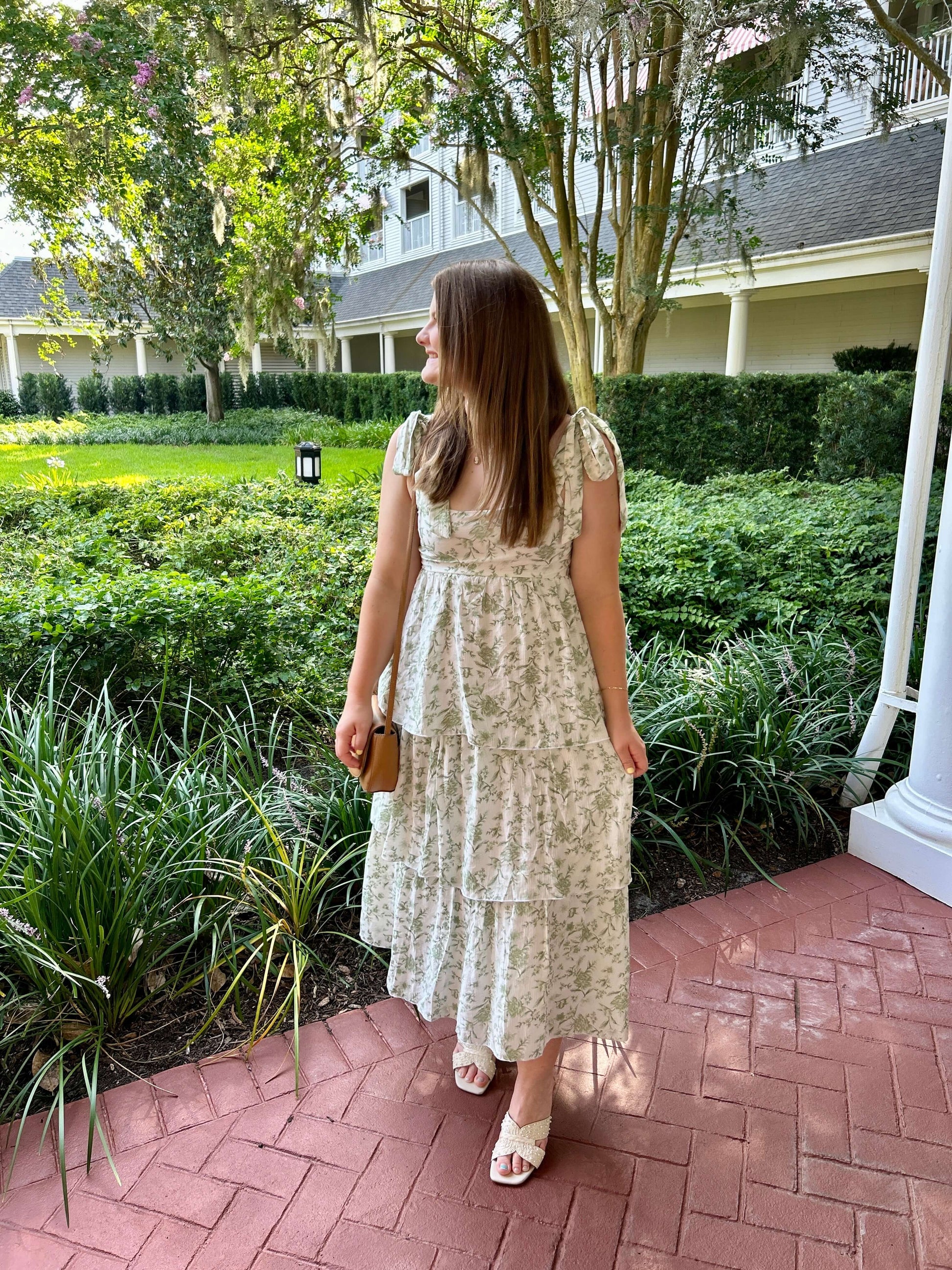 Reagan Floral Midi Dress