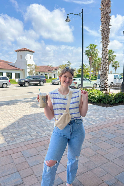 Sanibel Knit Tank front