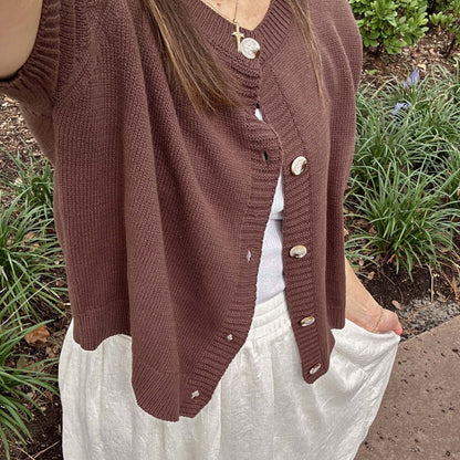 Short Sleeve Cardigan Outfit